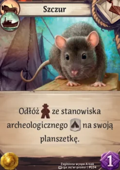 Zaginiona wyspa Arnak + karta Szczur