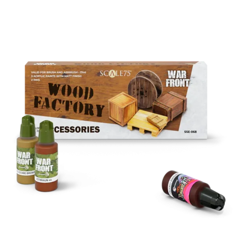 Zestaw farb Scale75 - Wood Factory