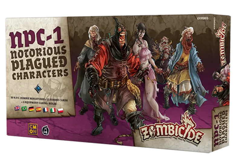 Zombicide - NPC -1 Notorious Plagued Characters